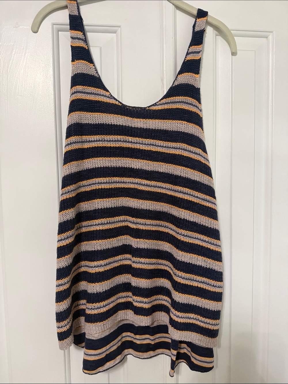 Free People knit flowy tank top
